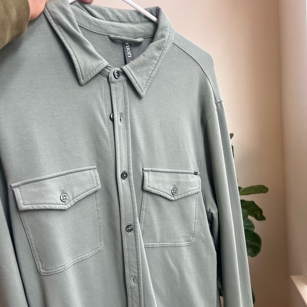 Men’s Vuori Shirt-Jacket, Olive